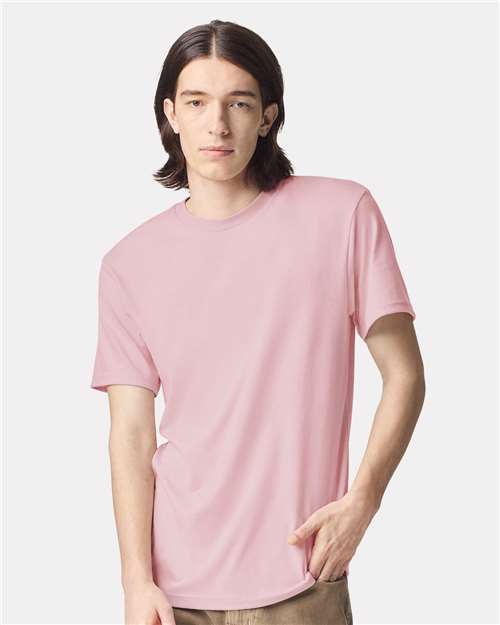 Unisex CVC Tee American Apparel Heather Pink