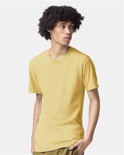 Unisex CVC Tee American Apparel Heather Yellow