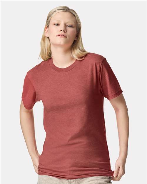 Unisex CVC Tee American Apparel Heather Canyon