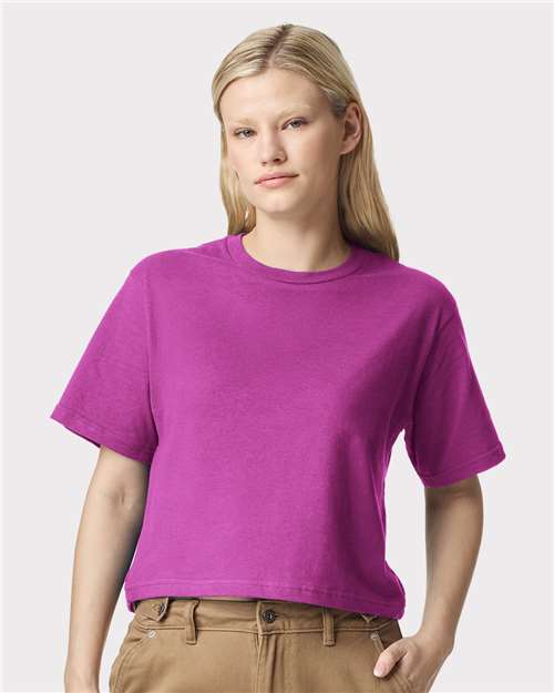 Women's Fine Jersey Mid-Length Boxy Tee