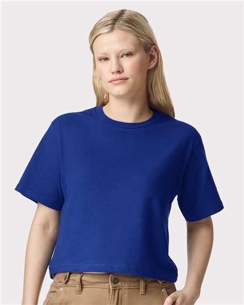 Women's Fine Jersey Mid-Length Boxy Tee
