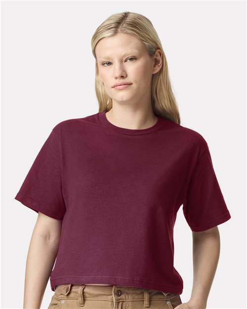 Women's Fine Jersey Mid-Length Boxy Tee