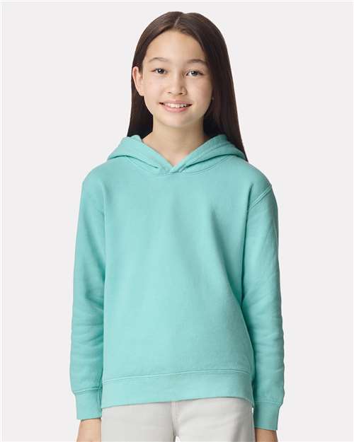 Youth Garment-Dyed Lightweight Hooded Sweatshirt