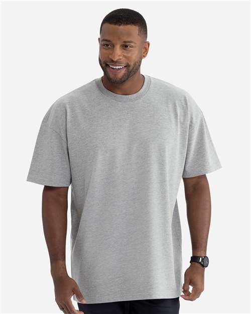 Heavyweight T-Shirt Next Level Heather Grey