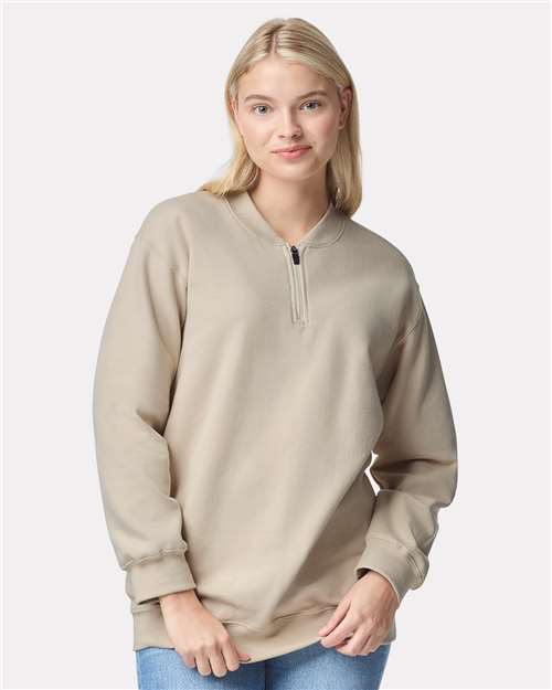 Unisex Softstyle® Midweight Quarter-Zip Sweatshirt
