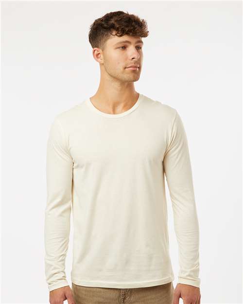 Unisex Cotton Long Sleeve T-Shirt Next Level Natural