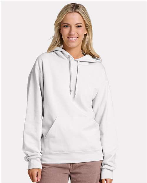 Unisex Ultimate CVC Hooded Sweatshirt JERZEES White
