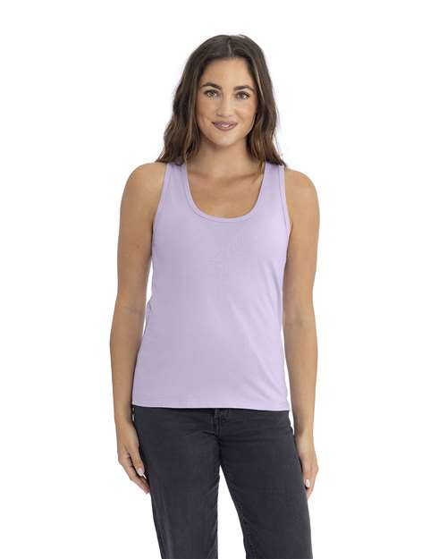 Women's Cotton Tank Next Level Lavender