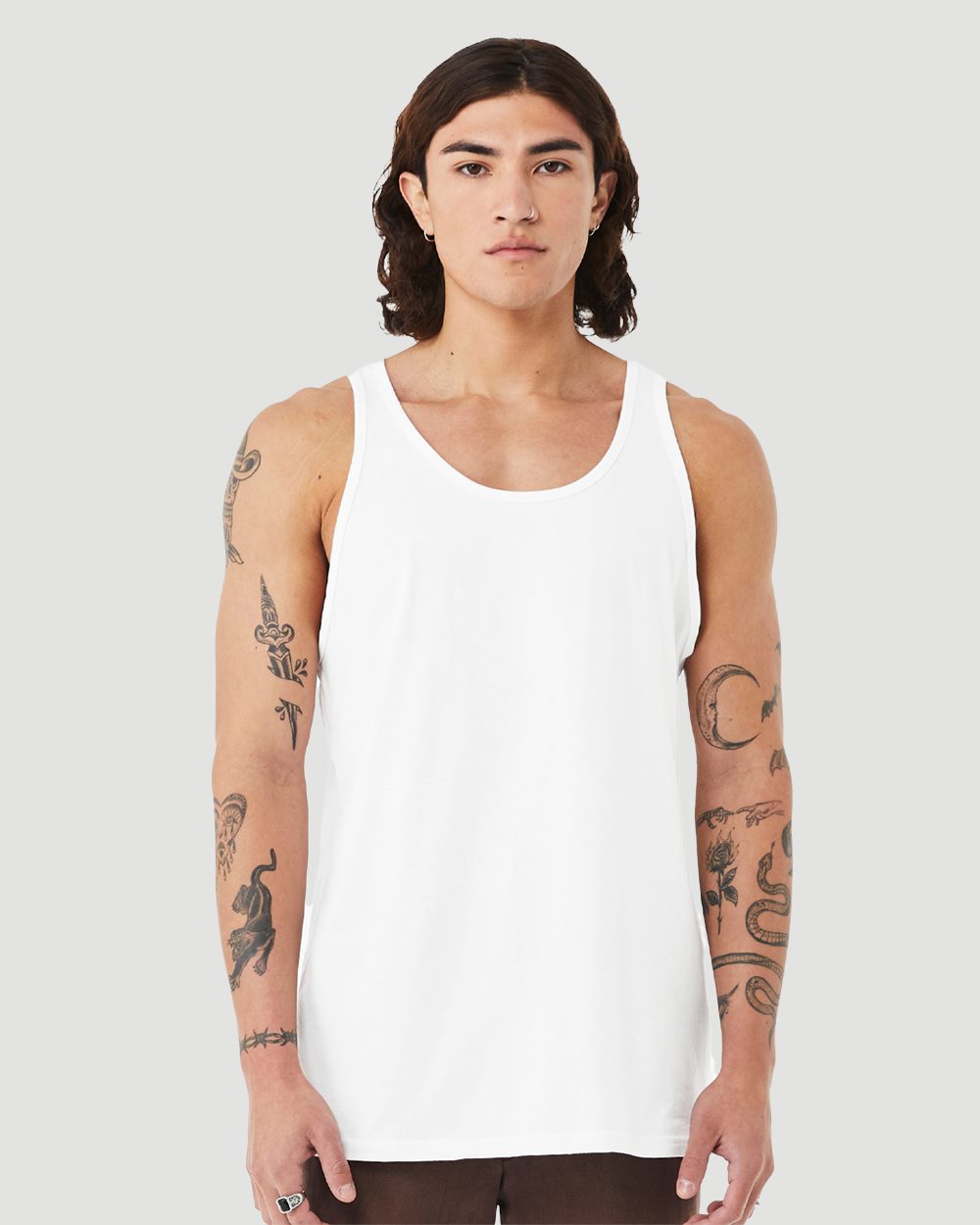 Unisex Heather CVC Tank