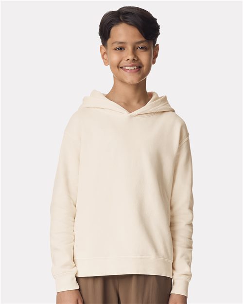 Youth Garment-Dyed Lightweight Hooded Sweatshirt Comfort Colors
