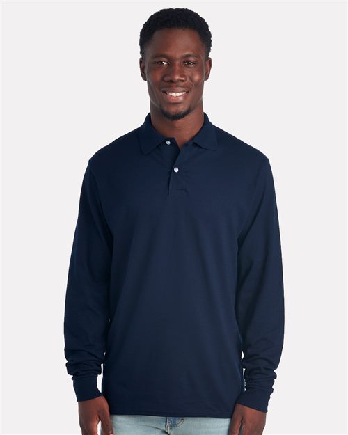 Men's Dri-Power® Long Sleeve Polo