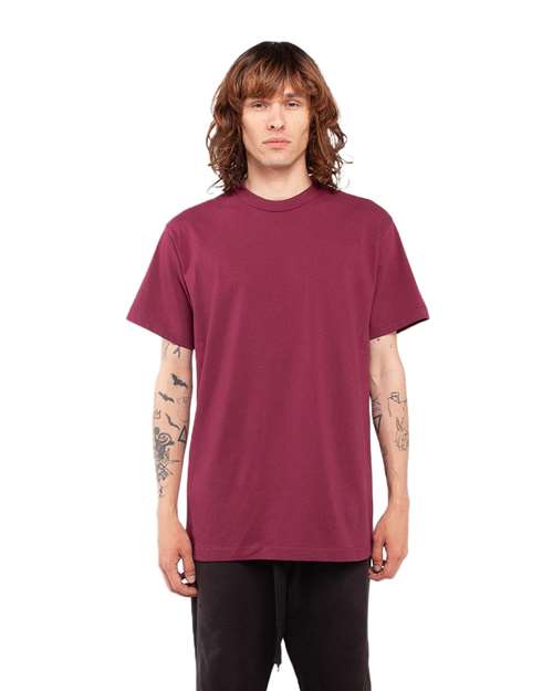 Unisex Active T-Shirt Shaka Wear Burgundy