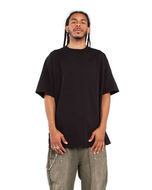 Unisex Max Heavyweight Garment-Dyed T-Shirt Shaka Wear Black