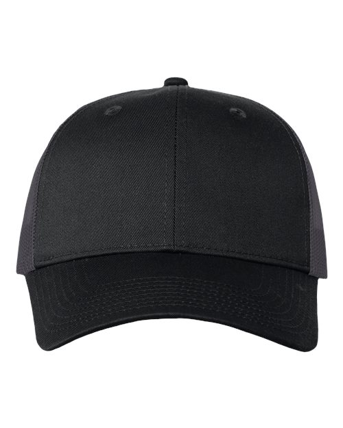 Mesh-Back Twill Trucker Cap