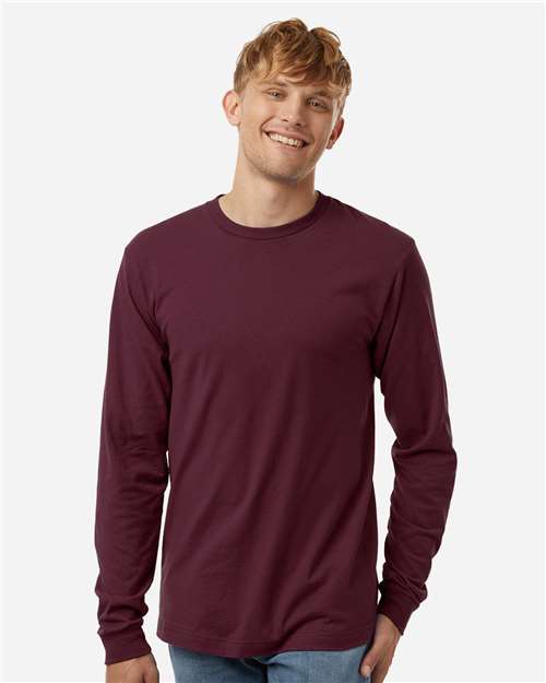 Unisex Fine Jersey Long Sleeve T-Shirt