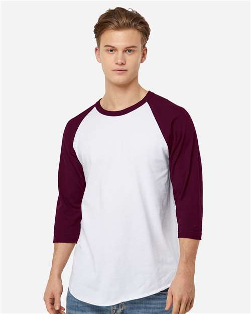 Unisex Fine Jersey Raglan T-Shirt