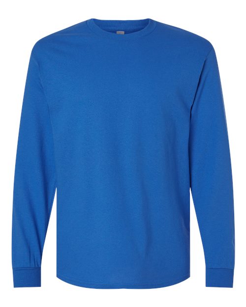 Unisex Heavy Cotton™ Long Sleeve T-Shirt Gildan Royal