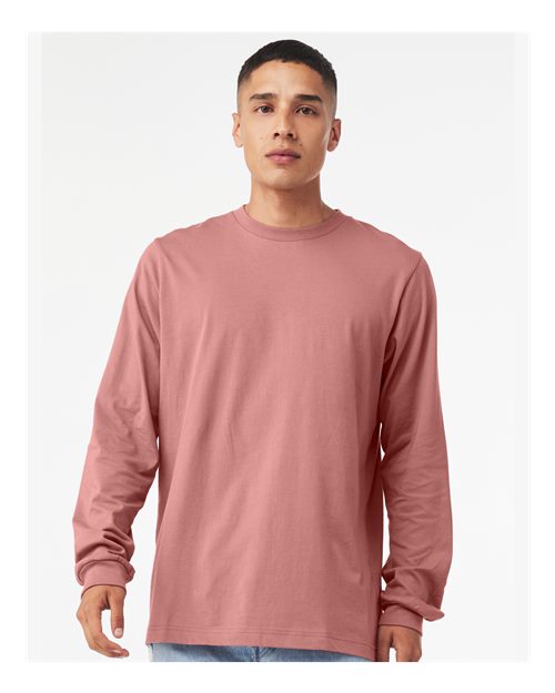 Unisex Jersey Long Sleeve Tee BELLA + CANVAS Mauve