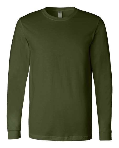 Unisex Jersey Long Sleeve Tee BELLA + CANVAS Olive