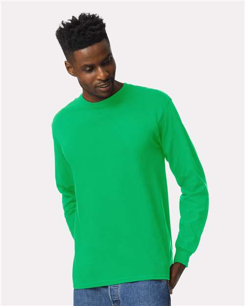 Unisex Ultra Cotton® Long Sleeve T-Shirt Gildan Irish Green