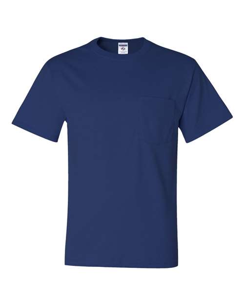 Unisex Dri-Power® 50/50 Pocket T-Shirt
