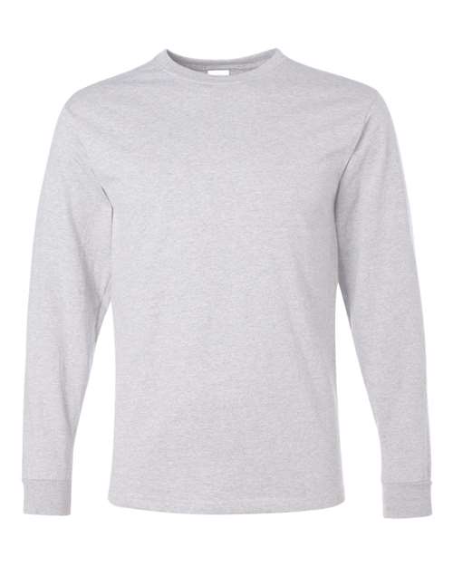 Unisex Dri-Power® Long Sleeve 50/50 T-Shirt JERZEES Ash
