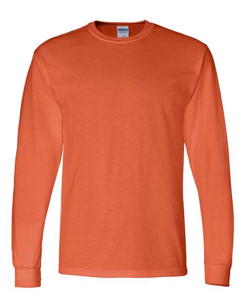 Unisex DryBlend® 50/50 Long Sleeve T-Shirt Gildan Orange
