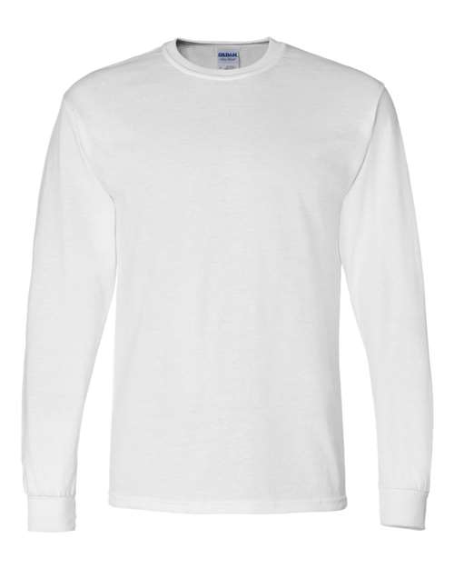 Unisex DryBlend® 50/50 Long Sleeve T-Shirt Gildan White