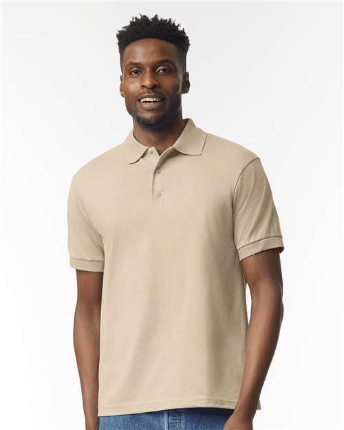 Unisex DryBlend® Jersey Polo Gildan Sand