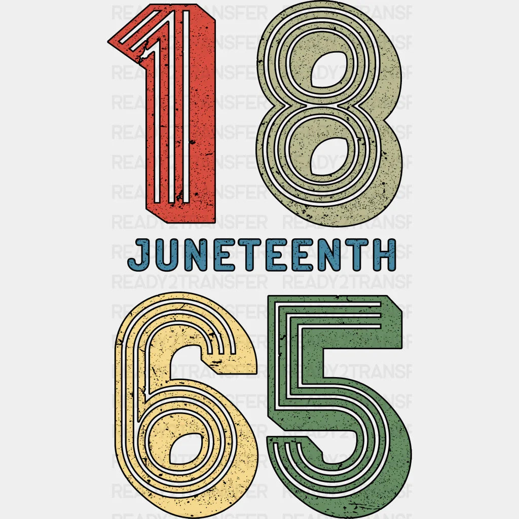 1865 Juneteenth Blm Dtf Transfer