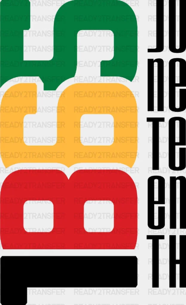 1865 Juneteenth Dtf Transfer