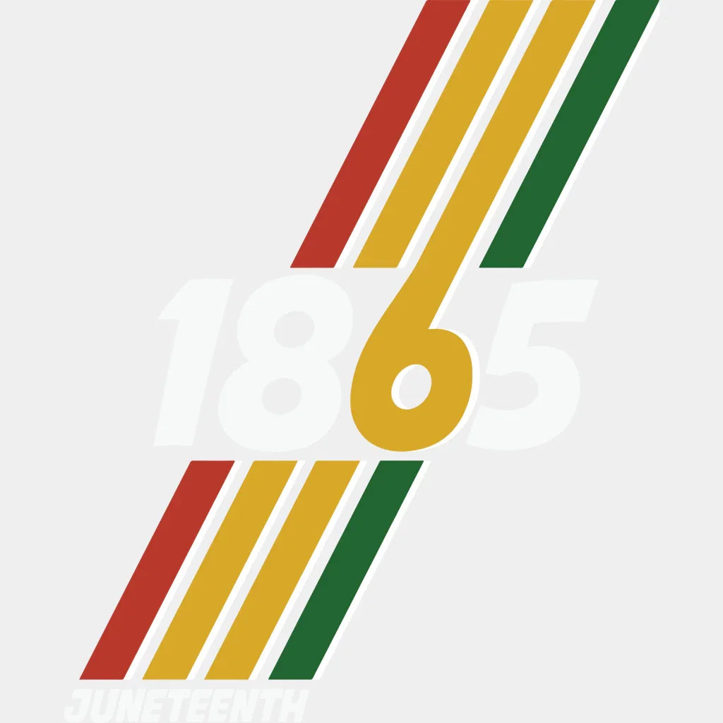 1865 Stripes Blm Dtf Transfer Adult Unisex - S & M (10’) / White