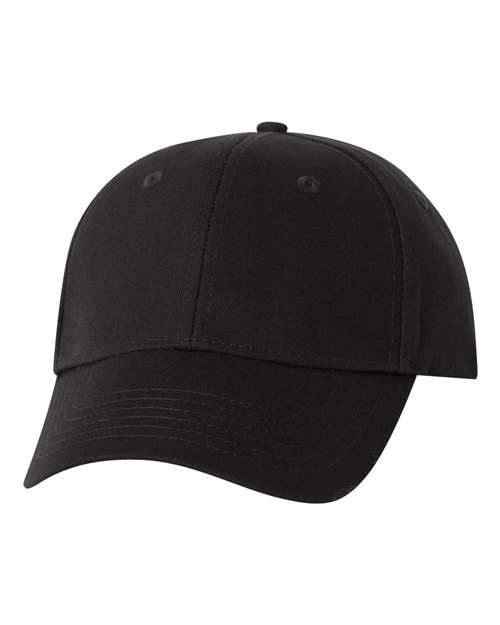 Chino Cap Valucap Black Adjustable