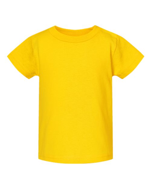 Infant Cotton Jersey Tee Rabbit Skins Yellow