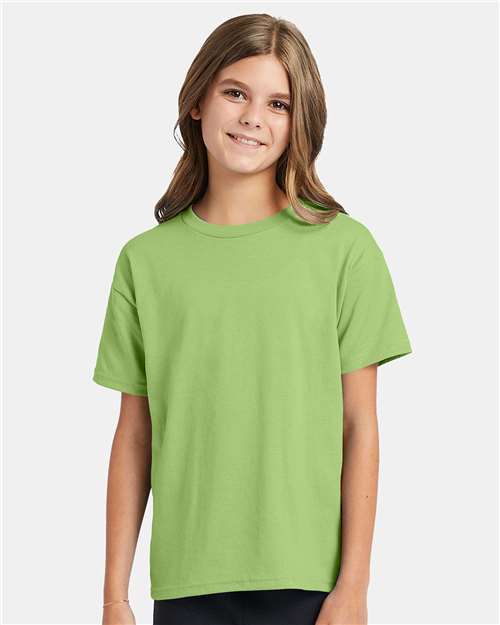 Youth EcoSmart® T-Shirt Hanes Lime