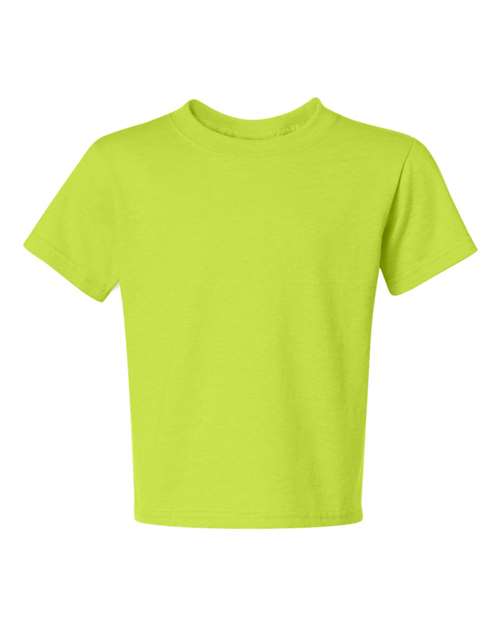 Youth Dri-Power® 50/50 T-Shirt JERZEES Safety Green XL