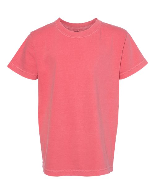 Youth Garment-Dyed Heavyweight T-Shirt Comfort Colors Watermelon