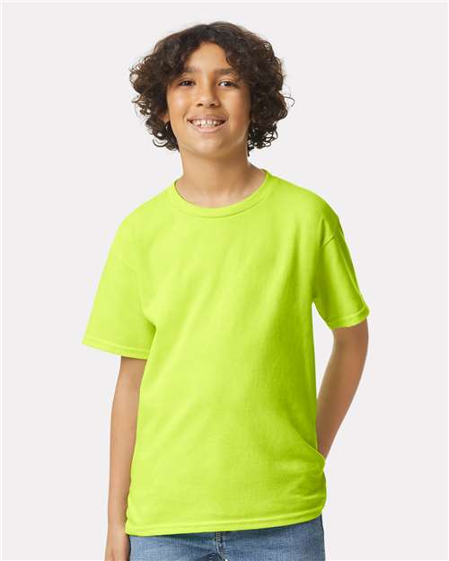 Youth Ultra Cotton® T-Shirt Gildan Safety Green