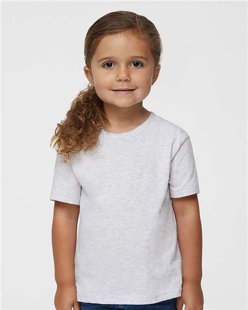Toddler Cotton Jersey Tee Rabbit Skins Ash