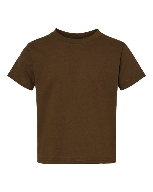 Toddler Cotton Jersey Tee Rabbit Skins Brown