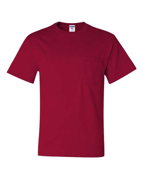 Unisex Dri-Power® 50/50 Pocket T-Shirt