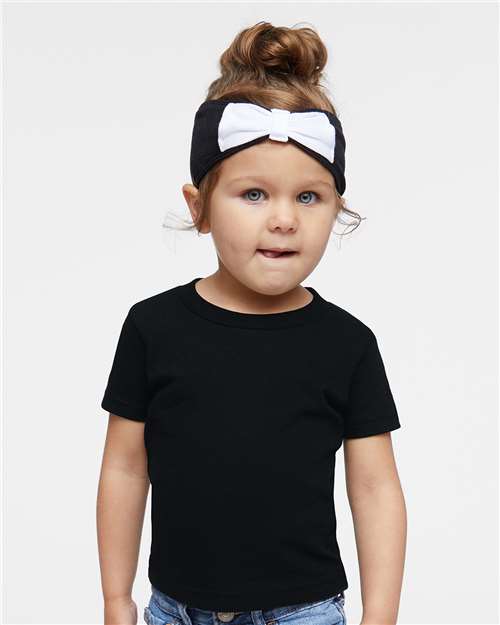 Infant Cotton Jersey Tee Rabbit Skins Black
