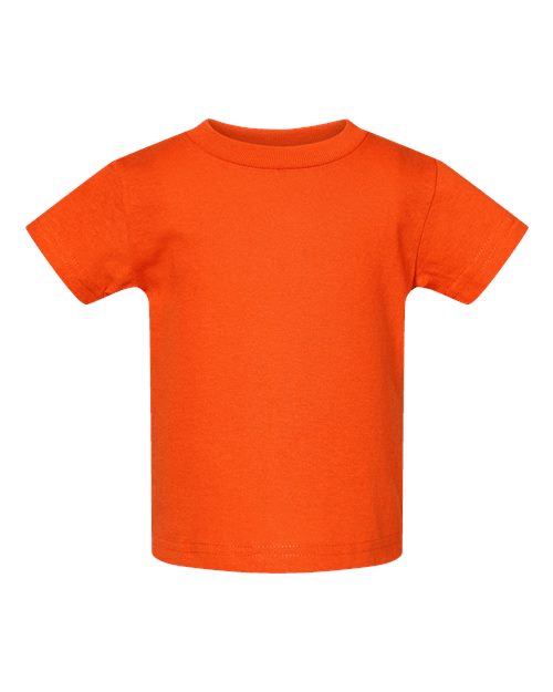 Infant Cotton Jersey Tee Rabbit Skins Orange
