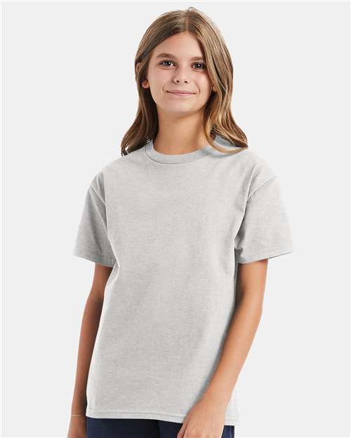 Youth Authentic T-Shirt Hanes Ash XL