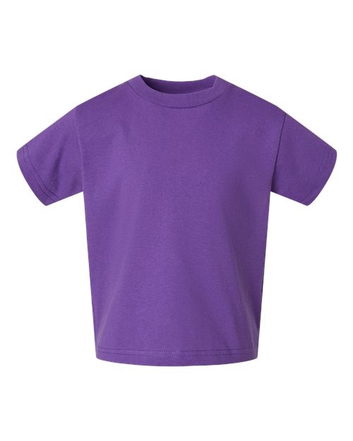 Toddler Cotton Jersey Tee Rabbit Skins Purple