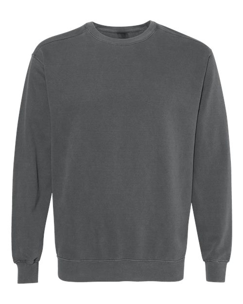 Unisex Garment-Dyed Crewneck Sweatshirt Comfort Colors Pepper
