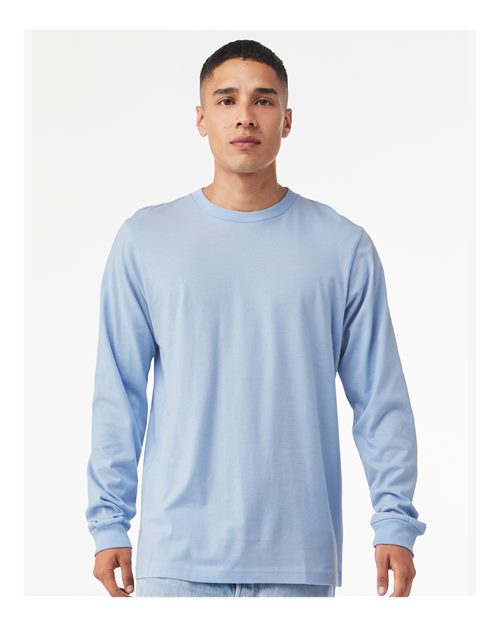 Unisex Jersey Long Sleeve Tee BELLA + CANVAS Baby Blue