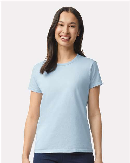 Women's Ultra Cotton® T-Shirt Gildan Light Blue
