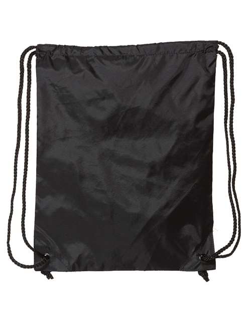 Drawstring Pack with DUROcord Liberty Bags Black One Size