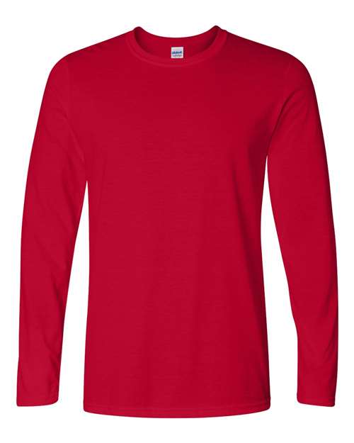 Unisex Softstyle® Long Sleeve T-Shirt Gildan Cherry Red